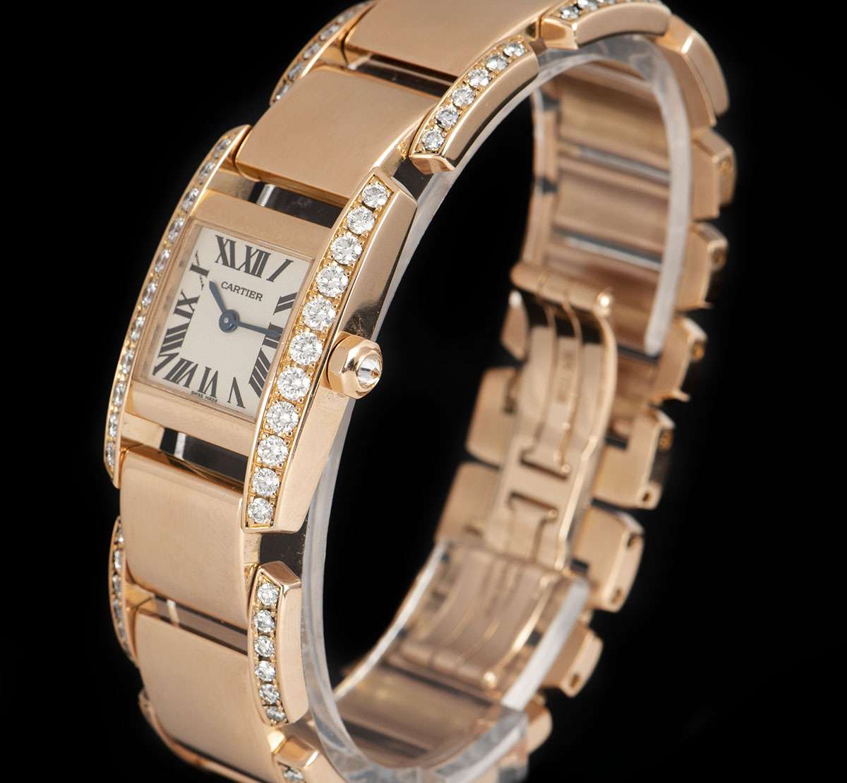 cartier tankissime rose gold