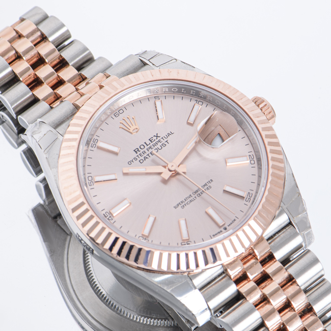 Rolex Datejust 41 Stainless Steel & Rose Gold 126331 WatchCentre ...