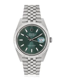 Rolex Datejust 41mm Mint Green Dial 126334