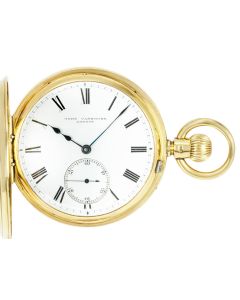 John Cashmore. A Fine 18ct Yellow gold Half Hunter Pocket Watch C1920