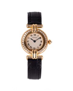 Cartier Colisee Yellow Gold Diamond Set