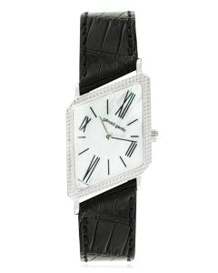 Gerald Genta Asymmetric Dress Watch White Gold G.3210.7