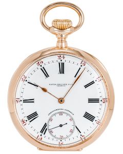 Patek Philippe Gondolo. An 18ct Rose Gold Keyless Lever Open Face Pocket Watch C1910s