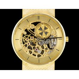 Vacheron Constantin Unworn 18k Yellow Gold Skeleton Dial Patrimony Squelette Gents NOS 33014