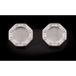 Audemars Piguet Royal Oak White Gold Cufflinks Watch Centre