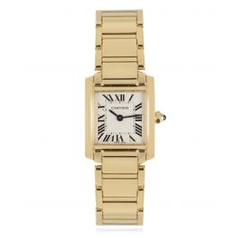 Cartier Tank Francaise Yellow Gold Watch Centre