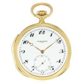 Vacheron Constantin. A Rare Yellow Gold Minute Repeater Pocket watch C1930