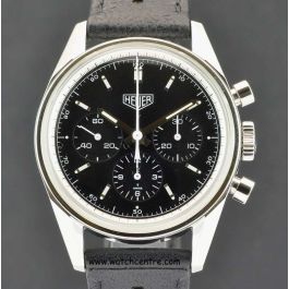 Heuer Rare S/S Black Dial Limited Re-edition Carrera B&P CS3111 | Pre ...