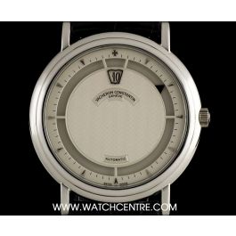 Vacheron Constantin Rare Platinum Silver Dial Saltarello Jump