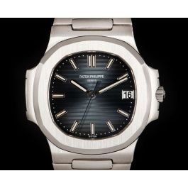 Patek Philippe Nautilus Blue Stainless Steel Bracelet 38mm 5800/1A-001 Full Set