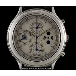 Audemars Piguet Perpetual Calendar Chrono Platinum 25695 Watch