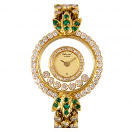 Chopard Happy Diamonds Gold Watch Centre