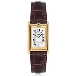 Cartier clearance basculante gold