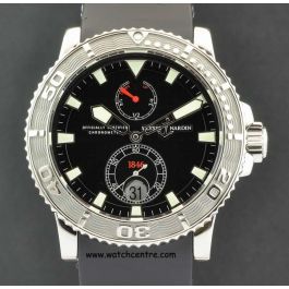 Ulysse Nardin S S Black Dial Maxi Marine Diver B P 263 33