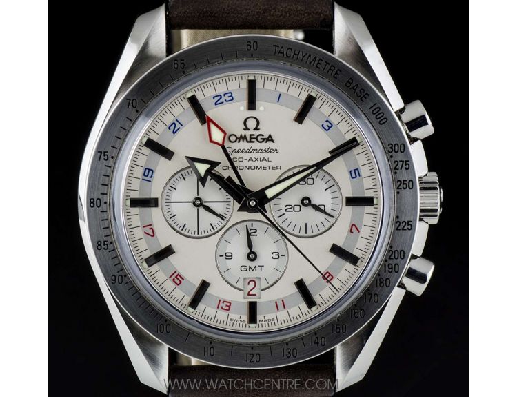 Speedmaster gmt sale broad arrow