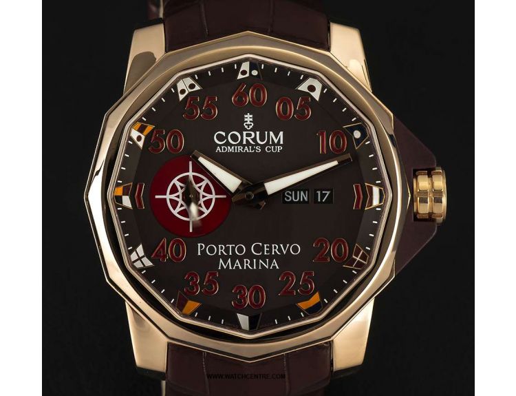 Corum 18k RG Admirals Cup Porto Cervo Marina 947.945.55 0002 AG13