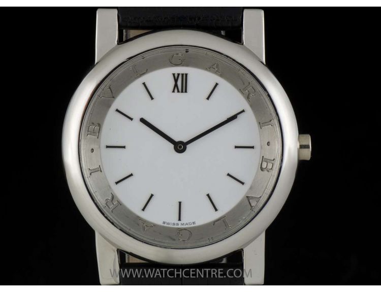 Bvlgari Bvlgari Platinum White Baton Dial Anfiteatro AT35PL | Watch Centre