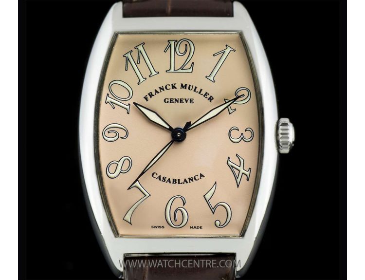 Franck Muller S S Salmon Arabic Dial Casablanca Gents Watch B P 2852