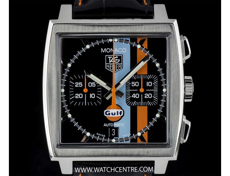 Tag Heuer S S Gulf Limited Edition Monaco Gents B P CW211A.FC6228