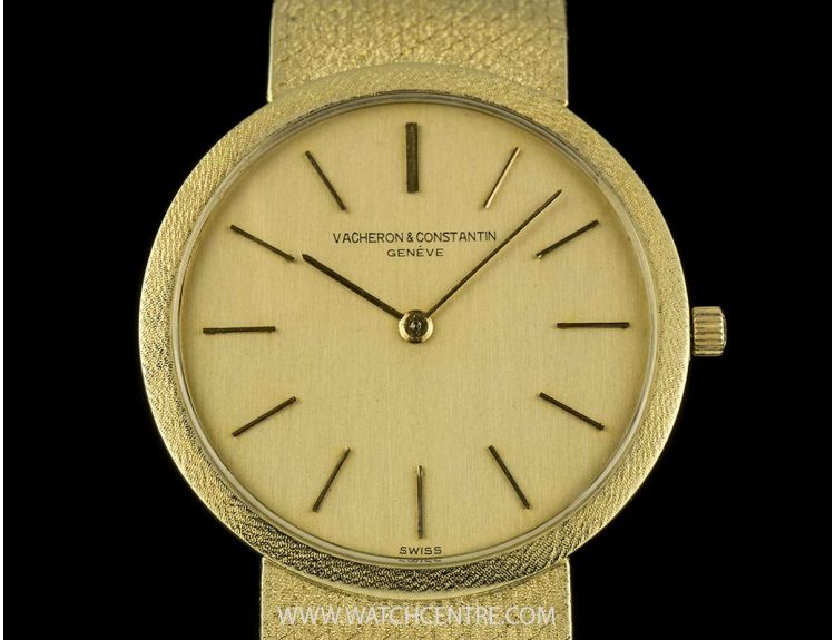 Vacheron Constantin 18k Yellow Gold Vintage Ultra Thin Gents