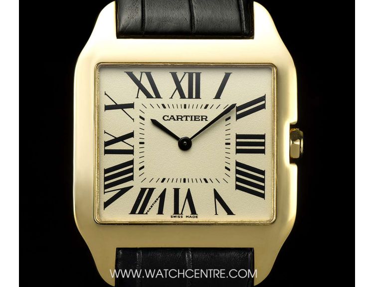 Cartier 18k Yellow Gold Large Santos Dumont B P W2008751