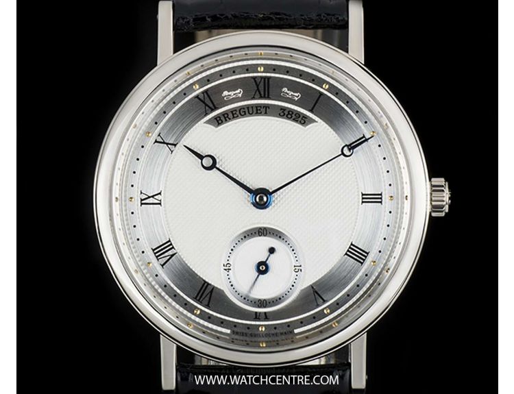 Breguet 18k White Gold Silver Dial Classique Gents 5907BB 12 984