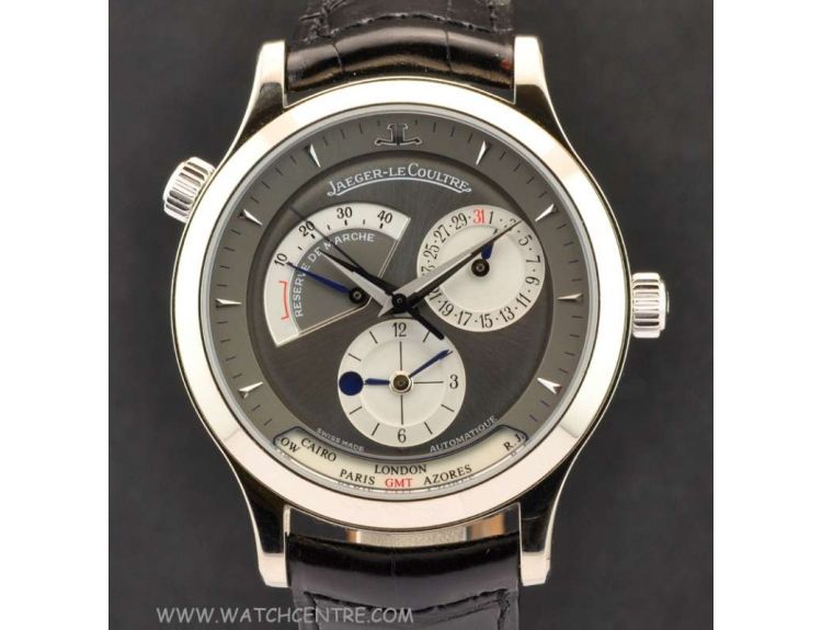 Jaeger LeCoultre White Gold Master Geographic 142.34.70