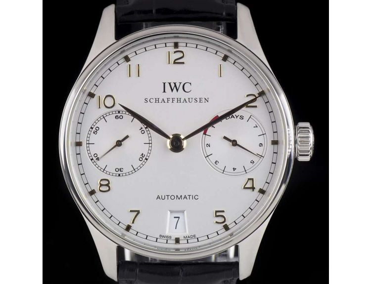 IWC Portuguese Steel IW500114 Watch Centre