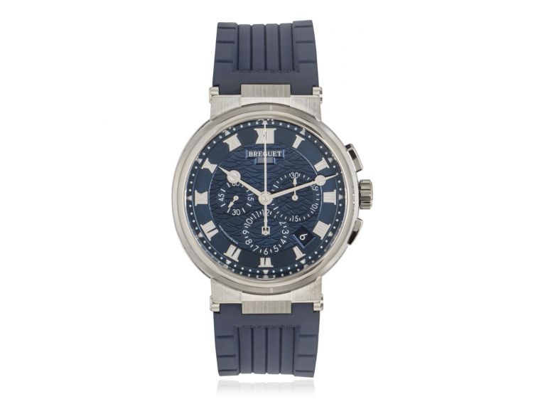 Breguet Marine Chronograph 5527BB Y2 9WV Watch Centre