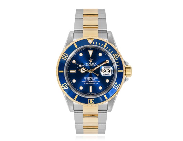 Submariner blu 2025 e oro