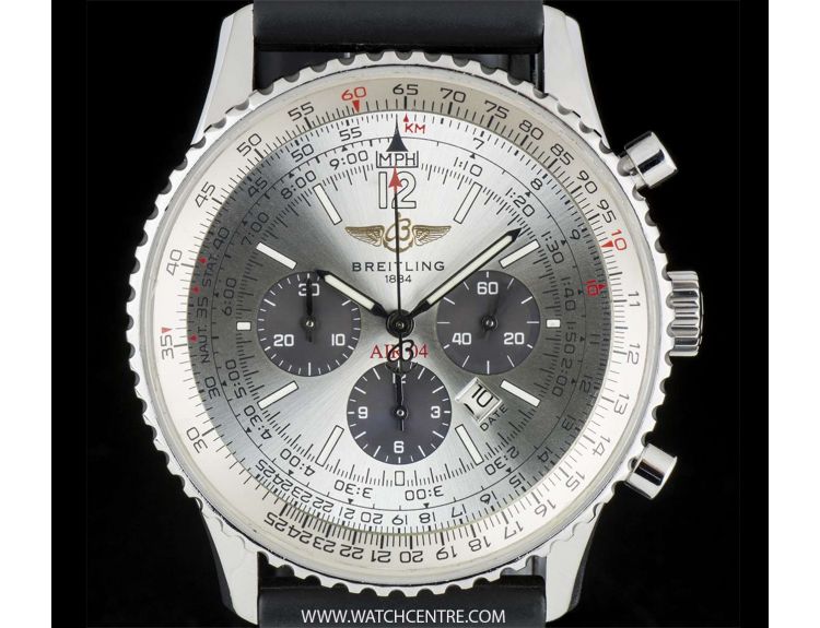 Breitling Stainless Steel Silver Dial Limited Edition Navitimer Air 04 ...