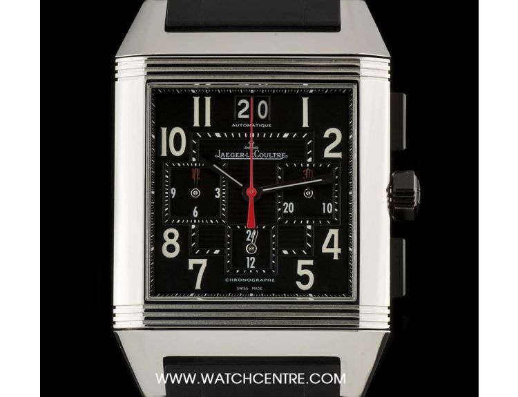 Jaeger LeCoultre S S Reverso Squadra Chrono GMT Gents B P 230.8.45