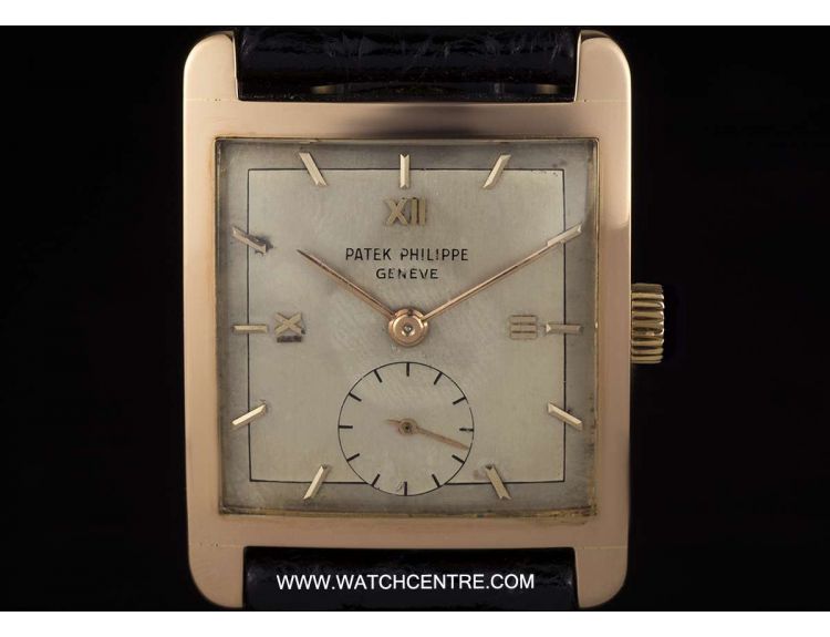 Patek Philippe Vintage Gobbi-Milan Square Watch 2433