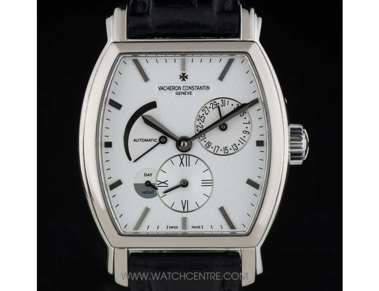 Vacheron Constantin 18k W G Royal Eagle Dual Time 47400 000G 9100