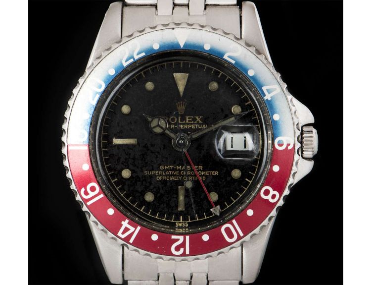 Small hot sale gmt watch