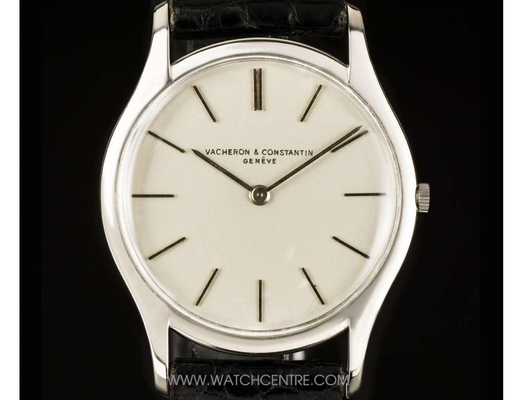 Vacheron Constantin 18k W G Ultra Slim Gents Wristwatch 4962