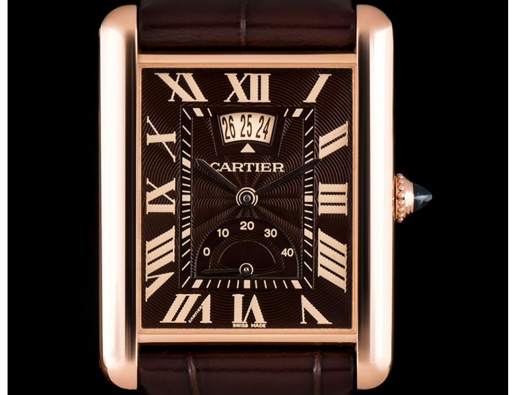 ROSE GOLD CARTIER TANK LOUIS WRISTWATCH