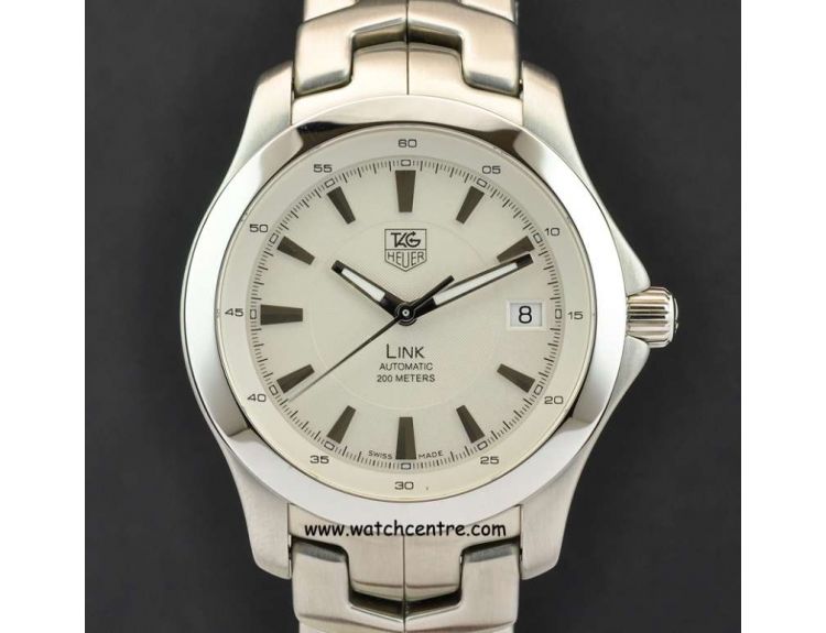 Tag Heuer S S Silver Dial Link Automatic B P WJF2111.BA0570