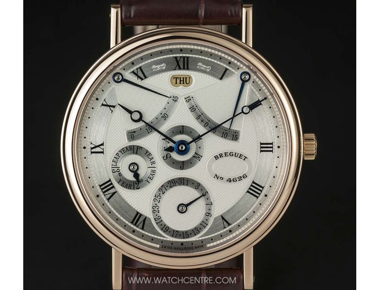 Breguet 18k R G Perpetual Calendar Equation of Time B P 3477BR 1E