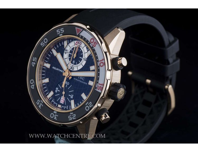 IWC 18k Rose Gold Aquatimer Automatic Chronograph B P IW376903 Watch Centre