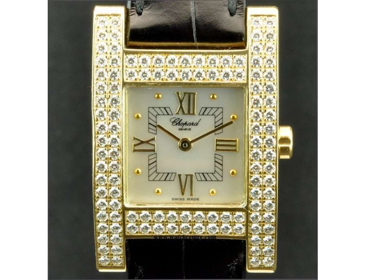 Chopard 18k Yellow Gold MOP Dial Ladies H