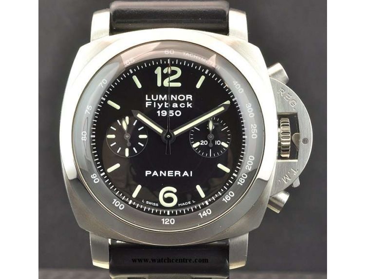 Panerai S S Luminor Flyback 1950 Chrono B P PAM212 Watch Centre