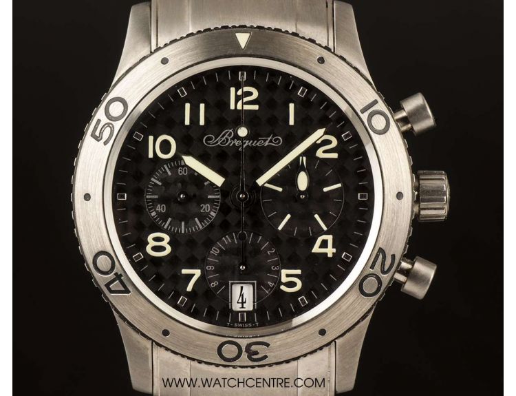 Breguet Titanium Transatlantique Type XX B P 3820TI K2 TW9 Watch