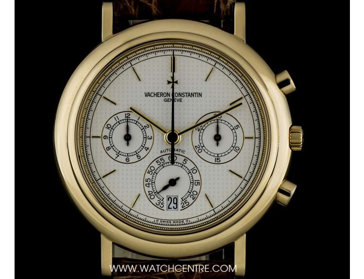 Vacheron Constantin Chronograph Gold 49003 000J Watch Centre