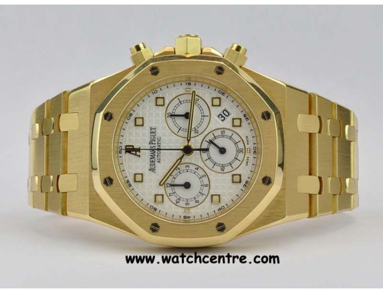 Audemars Piguet 18k Y G Royal Oak 25960BA.OO.1185BA.01 Watch Centre