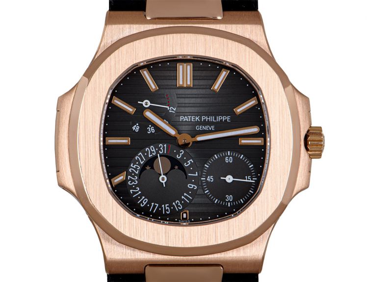 Patek Philippe Nautilus Moon Phase Rose Gold 5712r 001