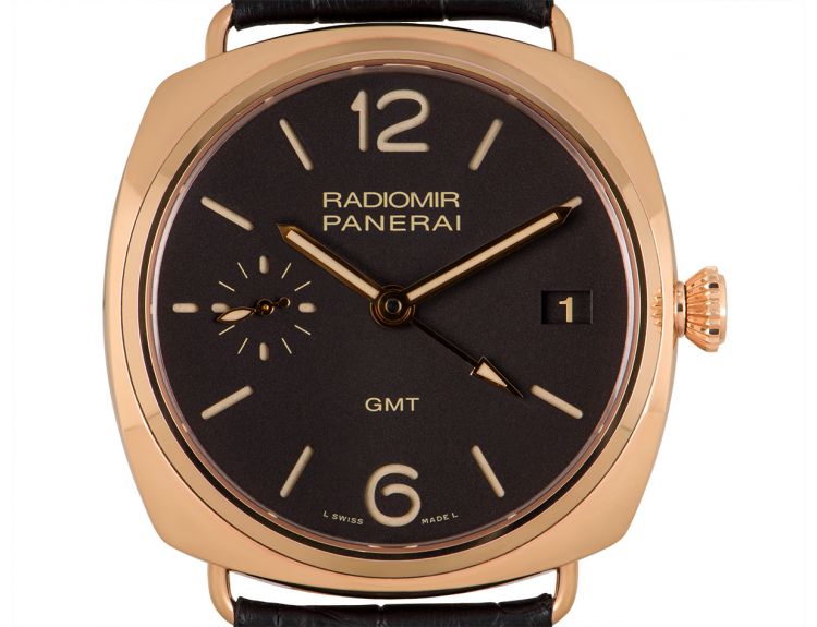 Panerai Radiomir 3 Days GMT Rose Gold PAM00421 WatchCentre