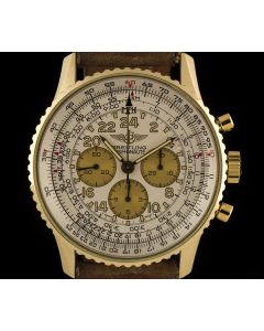 Breitling Cosmonaute Navitimer Chronograph 18k Yellow Gold Men's K12019