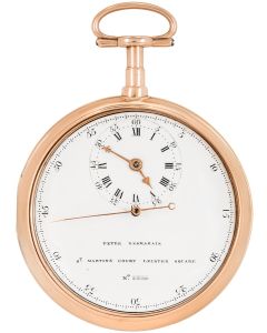 Peter Desmarais St Martins Court Leister Square 18ct Rose Gold Pair Case Key Wind Cylinder Pocket Watch London C1803