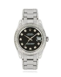 Rolex Datejust Pearlmaster White Gold Diamond Set 81339
